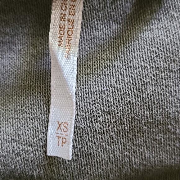 FREE PEOPLE Not Your Brother's Jacket Army Moss Olive Green OB500801 Women's XS - Picture 9 of 12